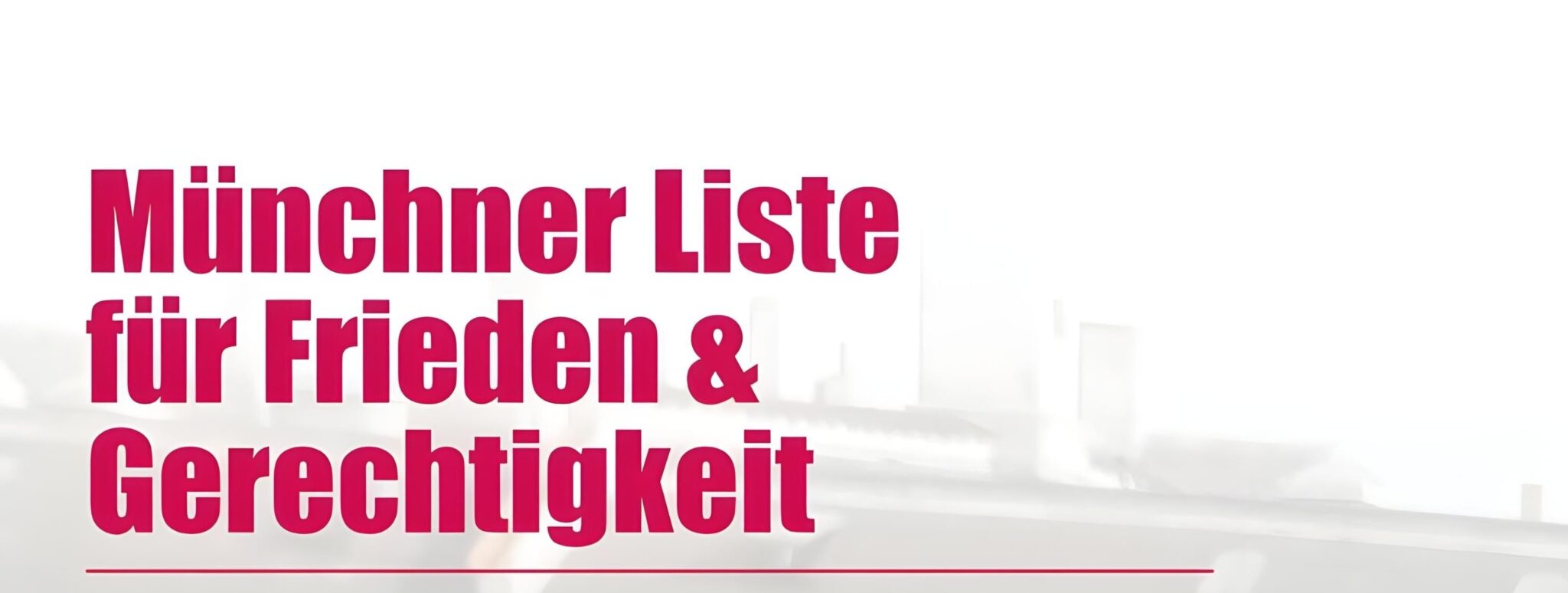 München Stadtansicht